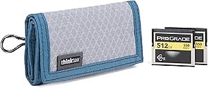 Amazon.com: Think Tank Pixel Pocket Rocket Memory Card Folding Wallet for 10 CFast or CF Express Type B Memory Cards (Marine Blue) : Electronics
