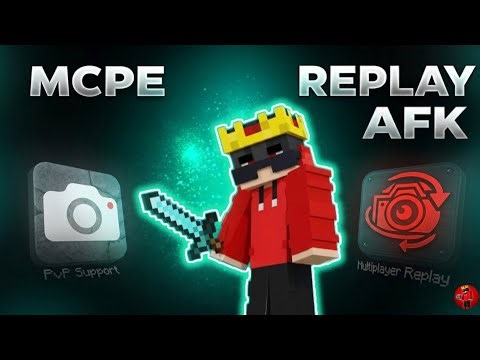 How to make BEST Replay MODS & AFK REPLAY in Minecraft PE! 🤯 [Best Replay Mod]