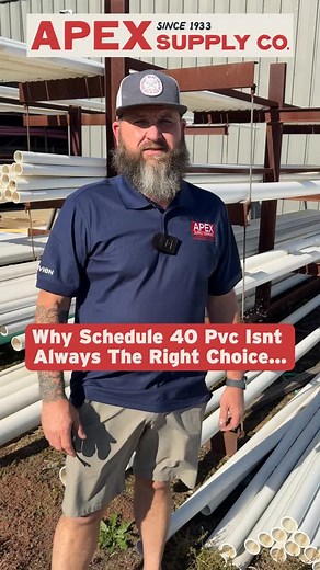 Not all Schedule 40 PVC pipe is the same… here’s why 👉 #PVCpipe #pvcfittings #plumber #dfw Apexsupplyco.com | Apex Supply Co.