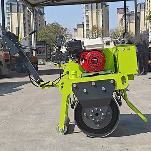 [Hot Item] Sdlt Walk-Behind Single Drum Vibratory Road Roller Construction Compactor Mini Asphalt Roller