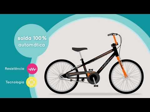 Bicicleta Infantil Aro 20 Apollo Com Pezinho - Nathor