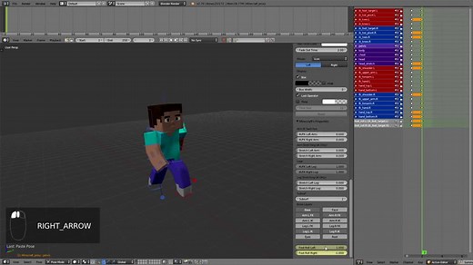 【搬运】想知道怎么做Minecraft动画吗？用Blender实现你的动画梦