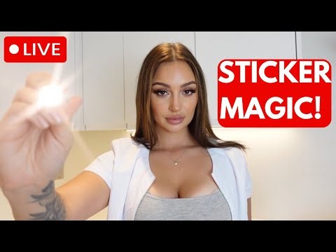 Sticker Magic! P19 🔥#livestream #shorts #usa #tiktok #funny #love #fyp #trending #explore #music