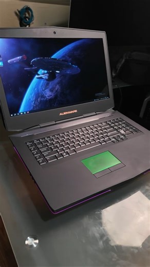Insane 18" SLI Alienware Laptop from 2013