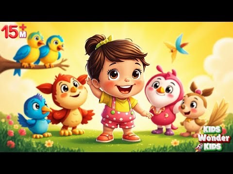Tweet Tweet, Flap Flap! Happy Wings and Garden Friends Song | Nursery Rhymes & Kids Songs