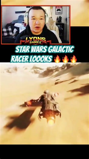 Star Wars Galactic Racer 🔥 #ytshorts #videogames #playstationshowcase #ps5 #lyonsgamez