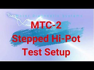 MDS MTC2 Stepped HiPot Test Setup