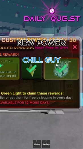 Showcase NEW ink game power Chill guy scheduled rewards anniversary update #inkgame #newpower #update #roblox