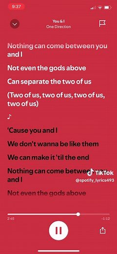 You & I - One Direction Lyrics Analysis