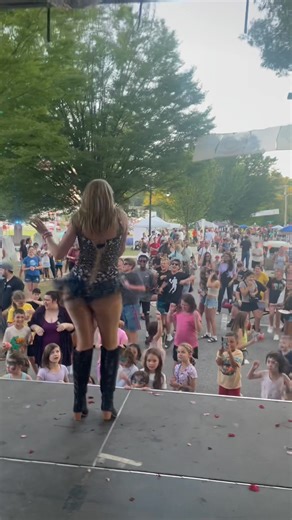 11 reactions | Elizabeth Scarborough Burnett, aka: Elizabeth as Taylor, performing at the 2025 Tyngsboro Block Party! | Tyngsborough Recreation and Parks | Facebook