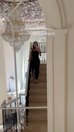 Dana | microplastics researcher on Instagram: "Environmental degree: yes or no? If you’re interested in majoring in something that can help our planet, then consider environmental studies! Environmental challenges are all around us: climate change, loss of biodiversity, ozone layer depletion, destruction of habitats, depleting ground water supplies, environmental pollution, and the list goes on. As I showed you in the video the reasons to pursue it, i wanted to focus on what you can do with your