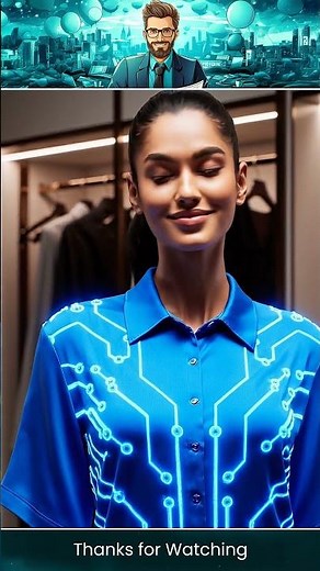 Visualizing the future of Smart Clothing where nanotech fabrics allow you to change the color