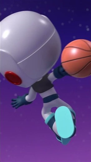 how to SLAM DUNK a basketball in space! 🏀