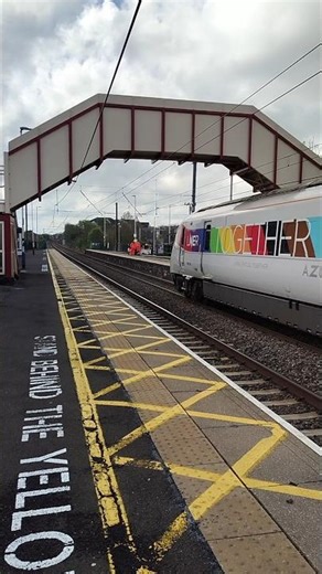 1N02, 801226, Together, Trainbow livery Azuma, London Kings Cross to Newcastle #azuma