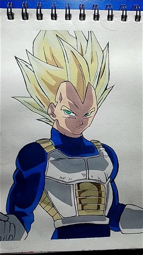 1080p trend 🚀 with Vegeta 😈 #vegetadrawing #animeart #dragonballsuper #drawing #dragonballz