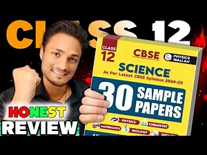DONT BUY ❌ PW 30 SAMPLE PAPER BOOK CLASS 12 (2024-25) 🔥 BEFORE THIS | HONEST PW SAMPLE PAPER REVIEW