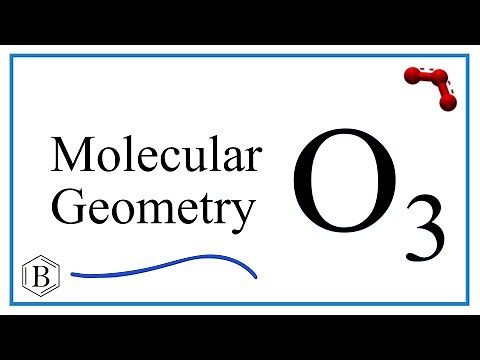 Molecular Geometry of Ozone (O₃)