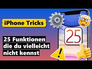 25 iPhone Funktionen die du vielleicht noch nicht kennst