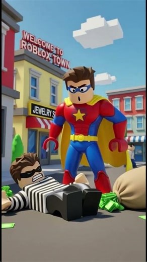 robbers are looting the bank #roblox #funny