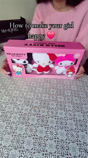 Absolutely adorable hello kitty plush set with 3 plushies#hellokittyplush #hellokitty #hellokittygift #hellokittytoys