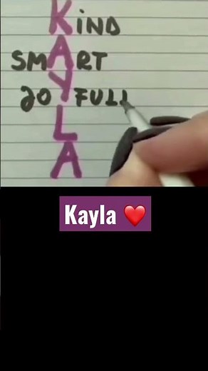 Meaning of the name KAYLA #meaning #name #kayla