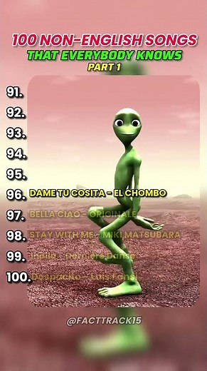 100 Non-English Songs That Everybody knows part 1