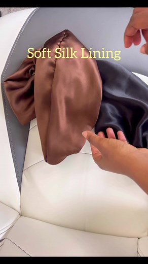 Our beailuxury silk lined wig caps available perfect for moisture retention under your wigs!