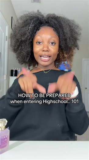 How to be prepared for Highschool 101 !! 🥹#blackgirlgrwm #jesuslovesyou #foryoupage #freshmanyeartips #pinkkkkkkk💗