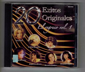 Various - 20 Exitos Originales; El Regreso Vol. 1