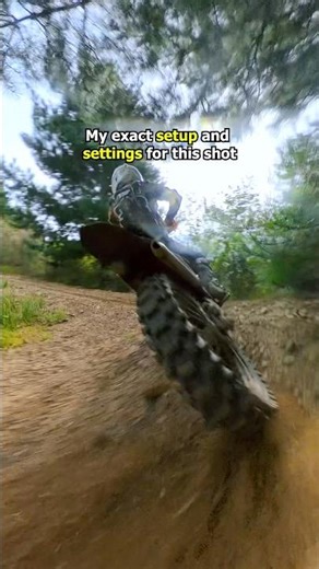 My 3rd person camera setup #dirtbikes #insta360 #insta360x5