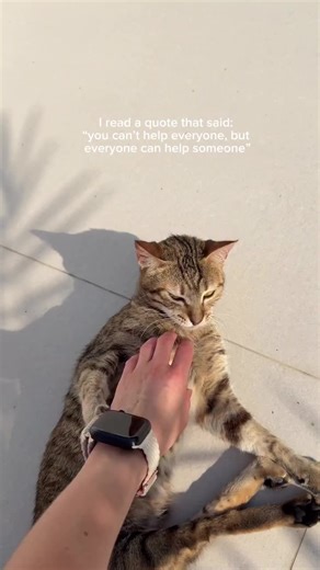 and it made me realise how starting small can actually be the biggest impact of all. helping those around you first before trying to save the world then multiplies and spreads and has more impact than if you’d just stayed still, felt hopeless and overwhelmed and done nothing. Everyone can help someone somehow 🤍🤎