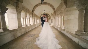 Fashion Model Bride Long Dress Running Stock Footage Video (100% Royalty-free) 1054725587 | Shutterstock