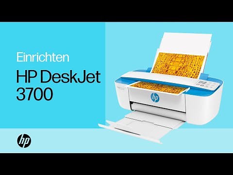 Einrichten eines Druckers der HP DeskJet 3700 Serie