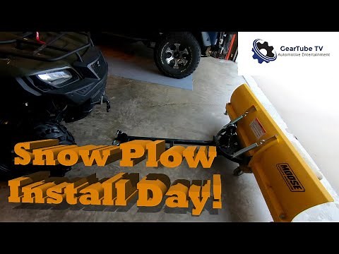Moose Snow Plow Installation - Viewer Request!