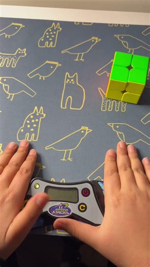 5.554 2x2 Rubik's Cube Solve #2x2 #cubing #speedcubing