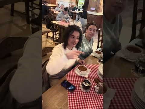 We ate traditional Slovak food for the first time!