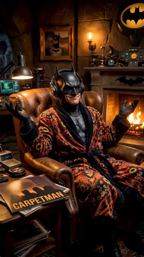 deep relax with his voice 😁 @carpetman.official #carpetman #fypシ #batman