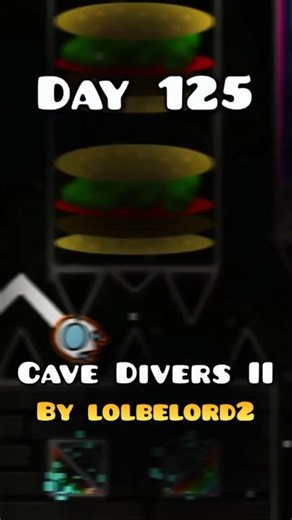 DAY 125 (186 attempts) #youtubeshorts #gdshorts #gd #geometrydash #wave #vsc #gaming #gdchallenge