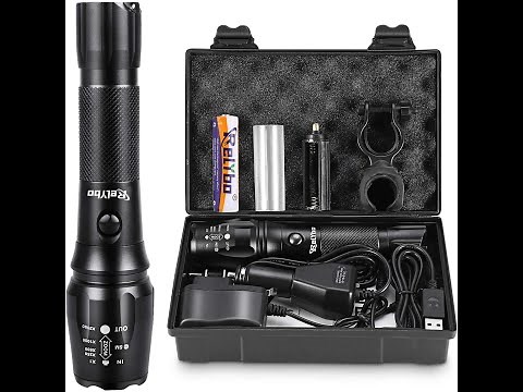 LED Tactical Powerful Flashlight By Relybo