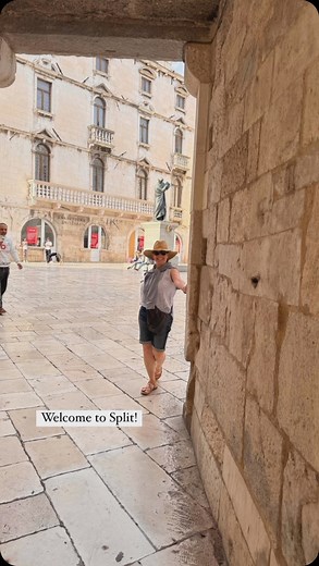 Split, is a beautiful sea port city located in Croatia. Its main attraction is its beautiful old walled palace right off the port. . What a cool city with lots to do! It’s kblended with old world charm and ruins. We loved exploring the entirety of the palace. We chose not to take any major tours and were happy with our decision. . Split also has many beautiful beaches and its lovely Marjan Park with its spectacular city and ocean views and ruins. Lots of steps to get there or one can bike it too
