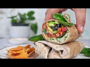 (Vegan) Mexican Burrito Wrap | Healthy Burrito Wrap (Rajma Wrap) | How To Make Veg Burrito at Home