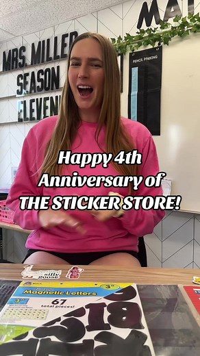 The Sticker Store SEASON 4! AND shout out @Scott Frenzel for my sweatshirt! I love you!
