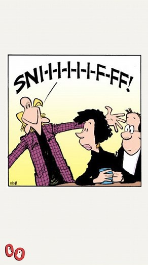 When you can smell Thanksgiving coming… but the turkey’s still frozen... better get cooking! 🦃 #Zits #Comic #ComicsKingdom #LegendsLiveHere | Comics Kingdom