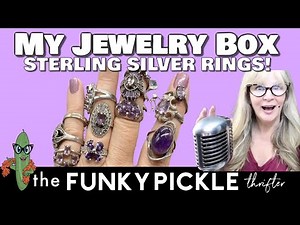 These Are a Few of My FAVORITE RINGS! Sterling Silver Collection