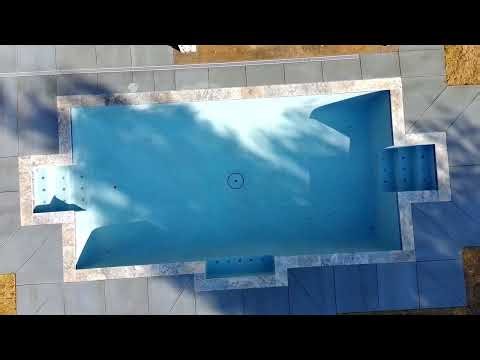 Spraying Gunite for a Custom Pool | Concrete Pool Building Process
