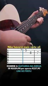 🎸Além do Rio Azul (Tablatura de Guitarra)