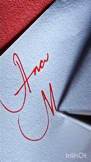 Writing English Name in Cursive Handwriting - Ana Marie | Fast and Beautiful Handwriting