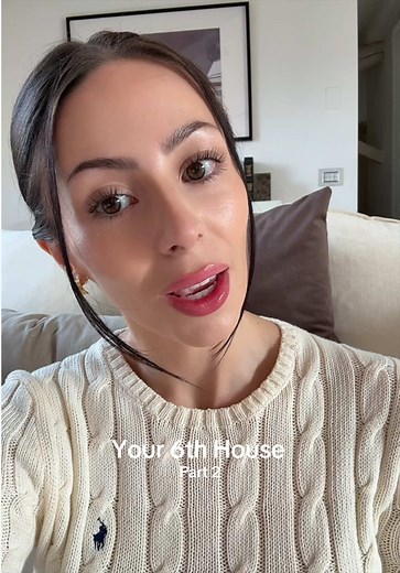 6th house - your ideal daily life & routines Once you tap into the energy of the sign that rules your 6th house, life just aligns for you #6thhouse #astrology #learningyourbirthchart