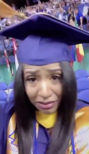 crying at graduation/while graduating | stan twitter reaction meme