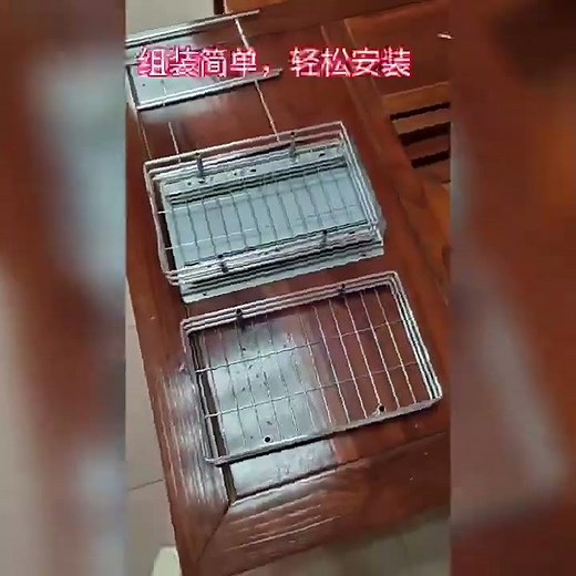 Pull-Out Spice Rack with Sliding Rails – Cabinet Organizer for Bottles & Jars